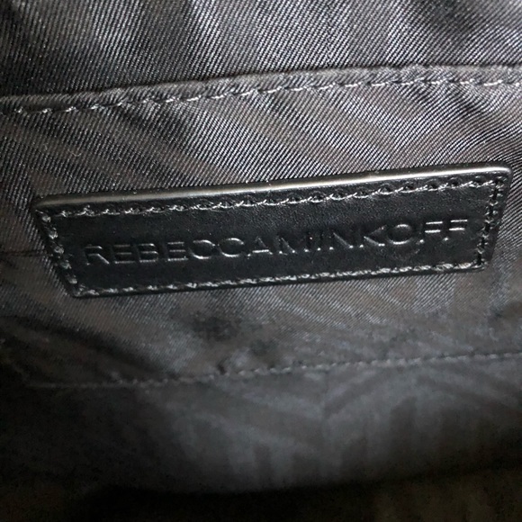 Rebecca Minkoff Leather Gray Purse 👜 ⭐️GWP!⭐️ - Picture 4 of 7